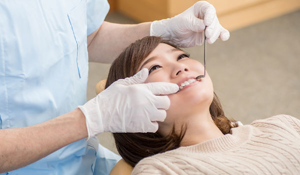 麻酔の多用はせず、自分の歯をできるだけ残す治療を行います